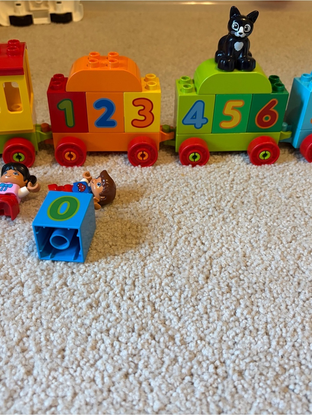 Lego Duplo Number Train Cars All Pieces